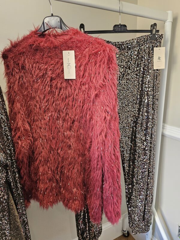 Plus sequin joggers