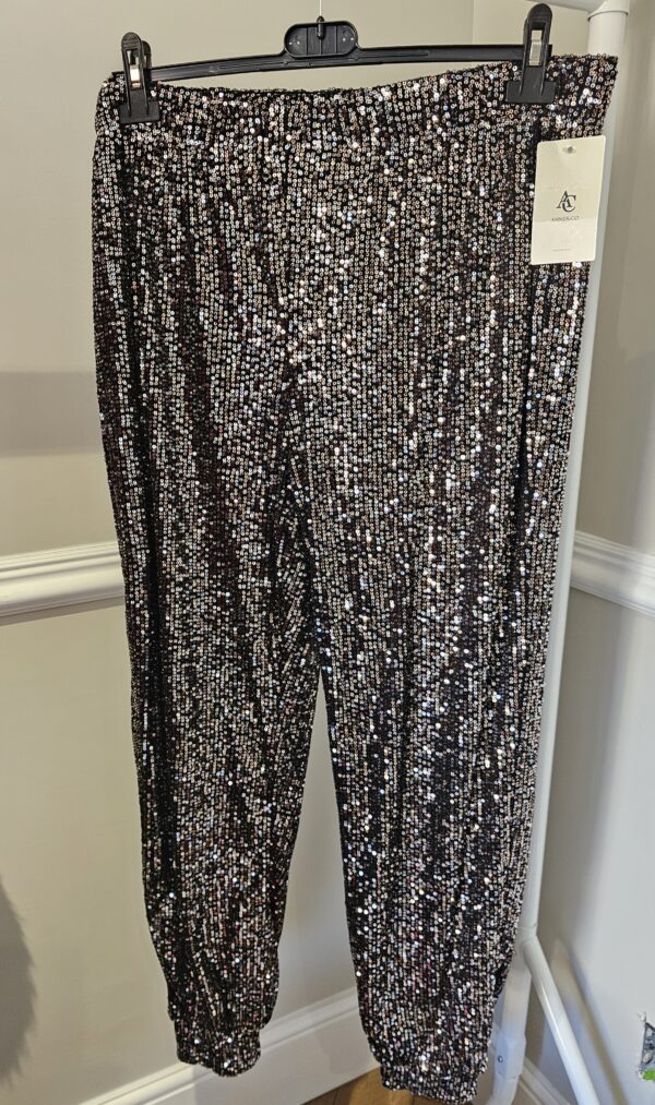 Plus sequin joggers - Image 2