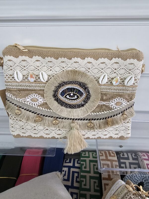 Boho clutch bag