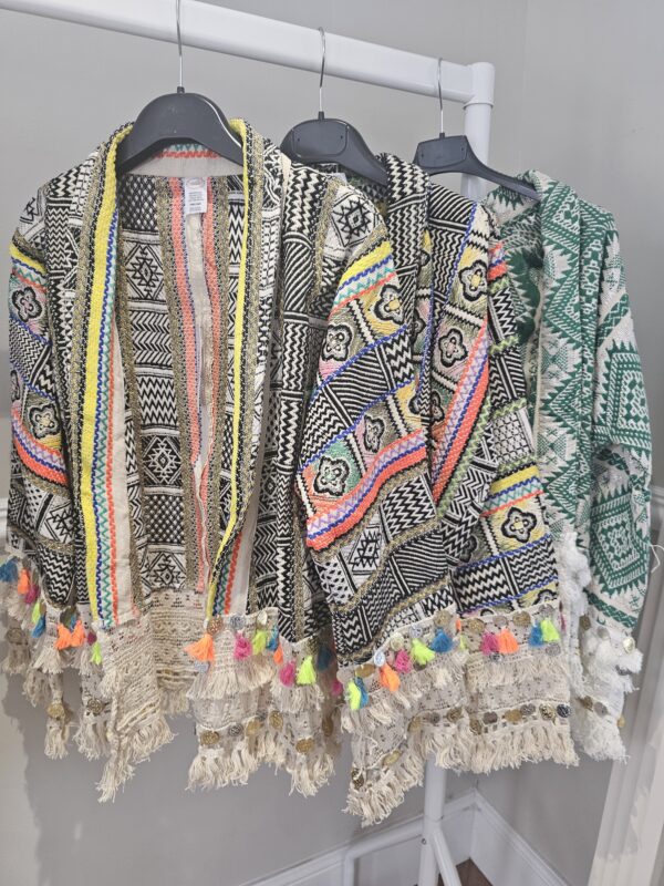 Coin tassle jacket