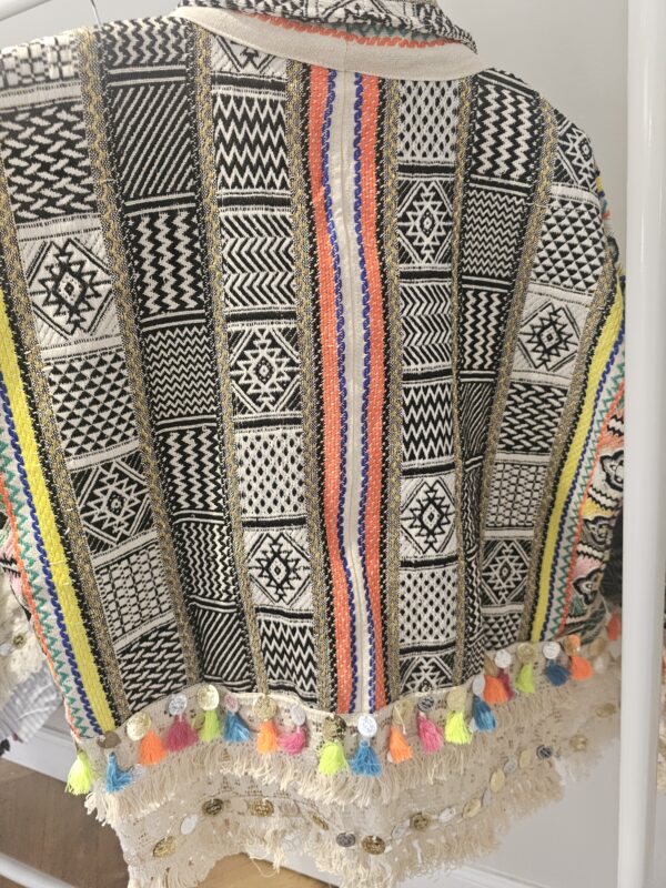 Coin tassle jacket - Image 4