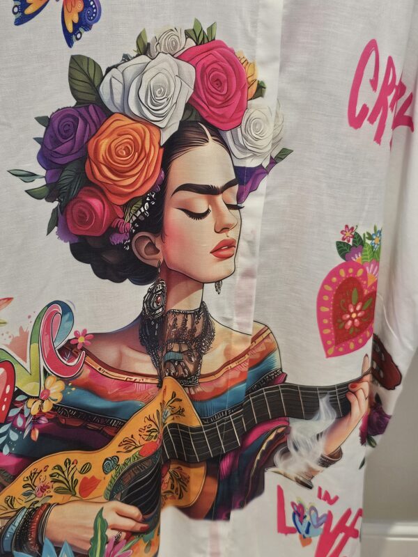 Frida musical shirt dress - Image 2