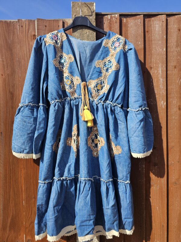 Denim texas dress