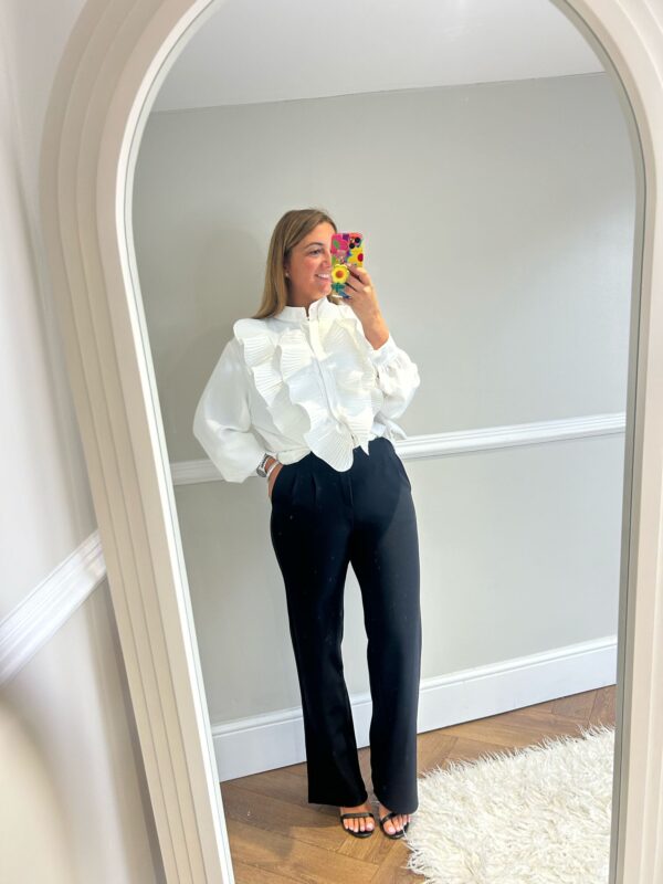 Black stretch trousers - Image 3