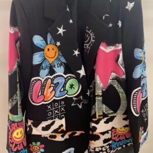 Plus graffitti blazer