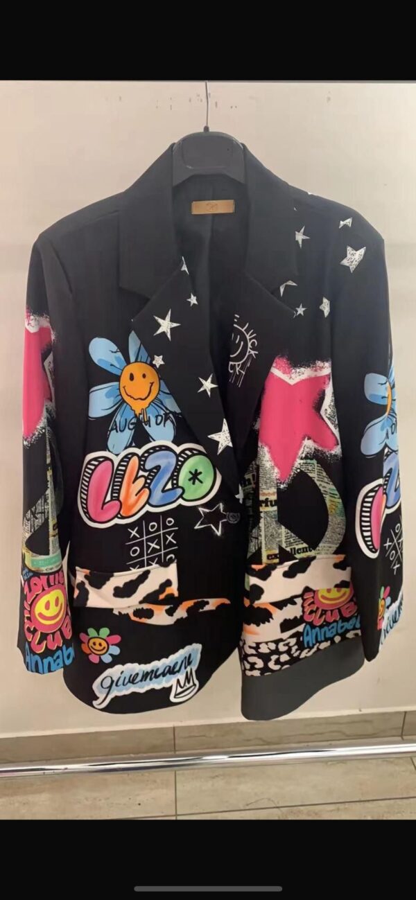Plus graffitti blazer - Image 2