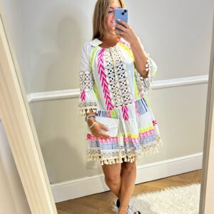 Sienna neon dress