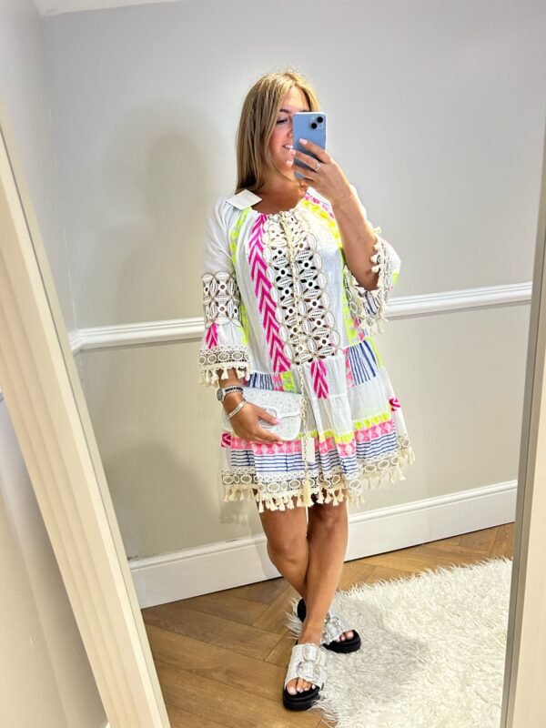 Sienna neon dress