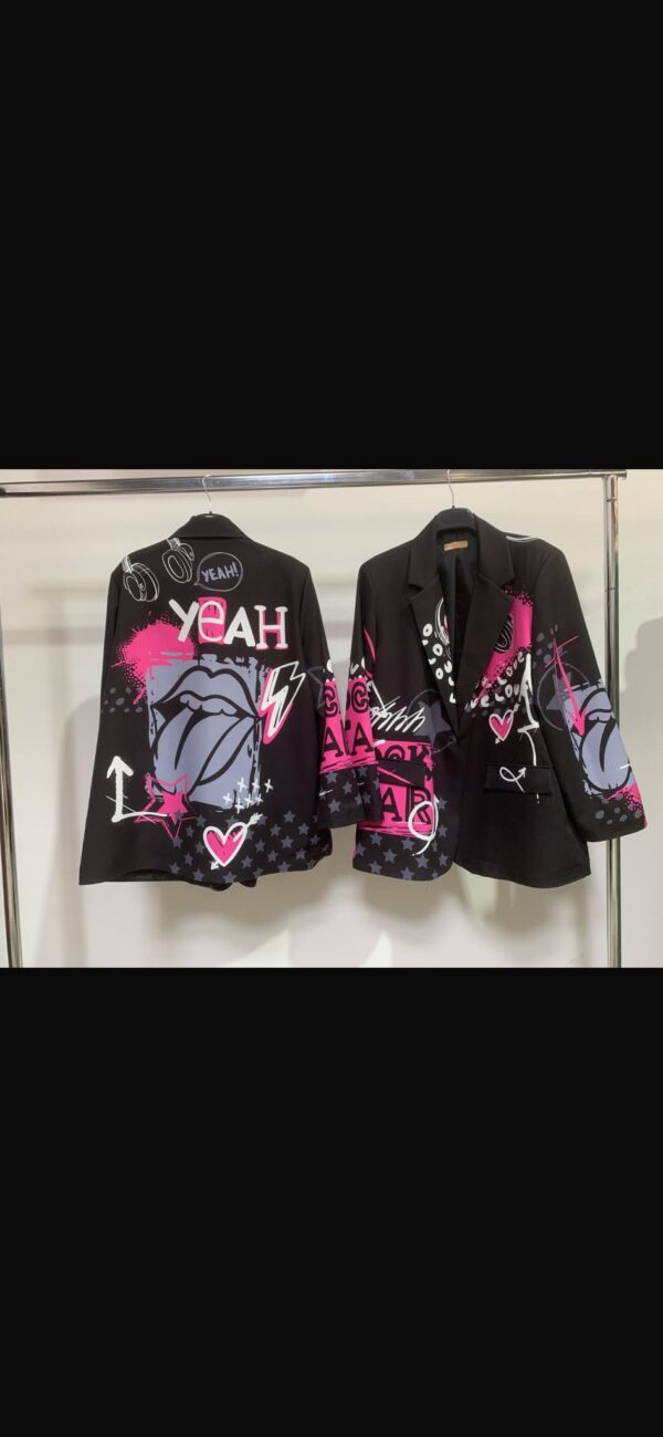 Plus graffitti blazer - Image 9