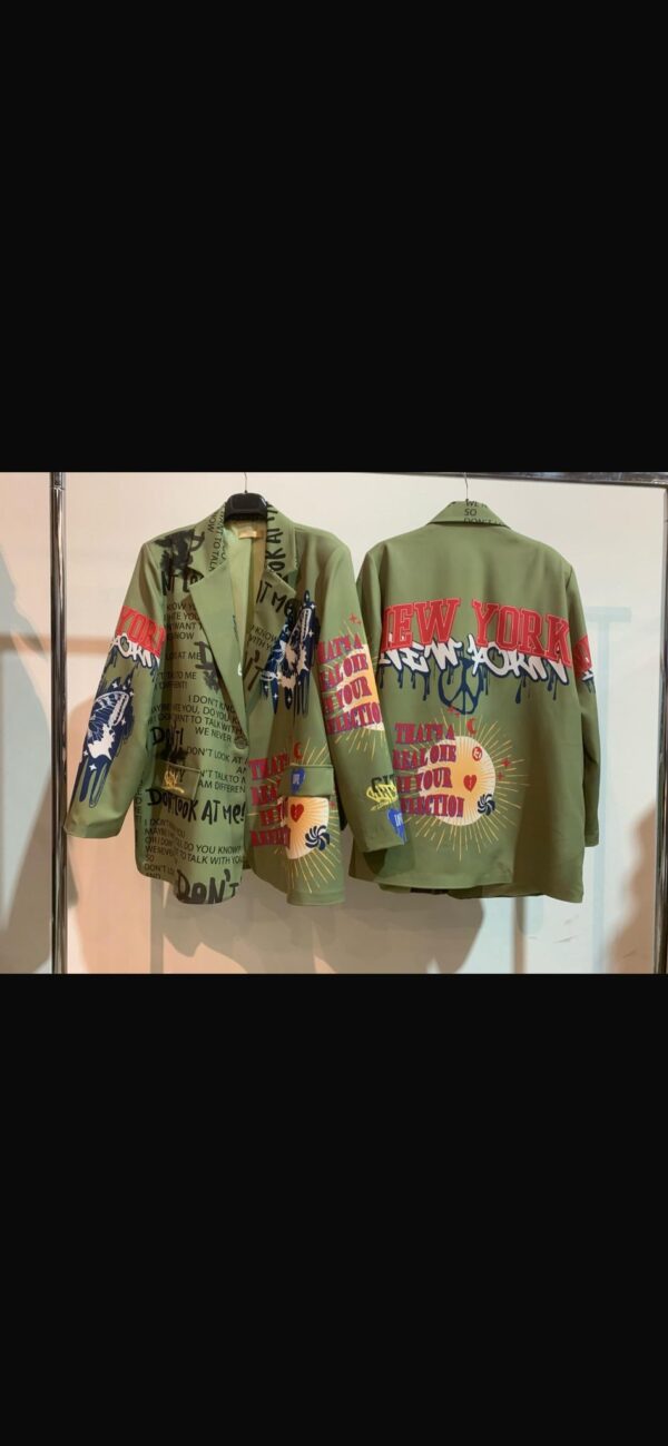 Plus graffitti blazer - Image 8
