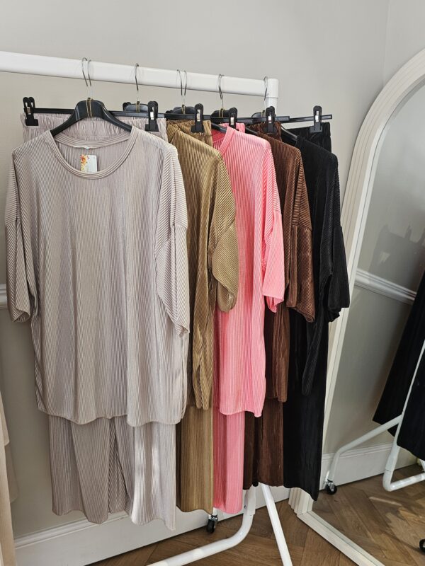 Plisse co-ord set