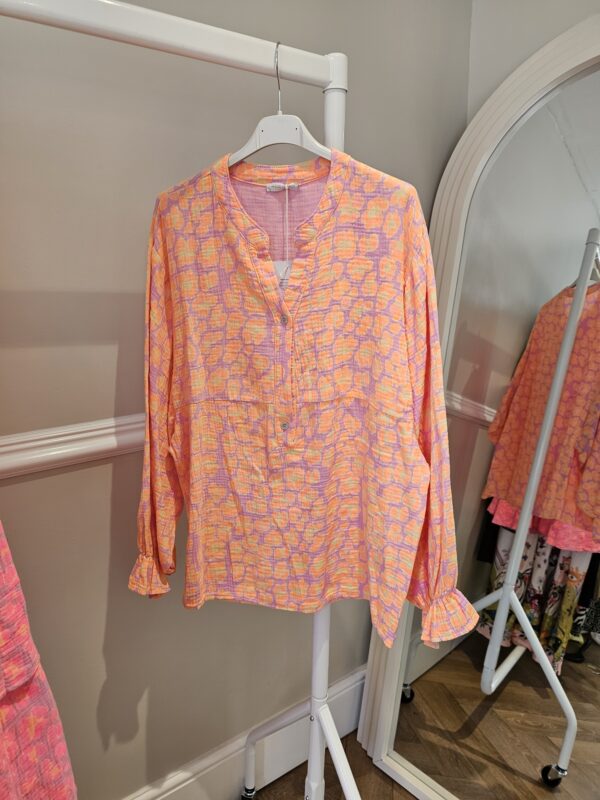 Neon leopard shirt