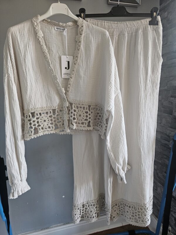 Arina cheesecloth co-ord