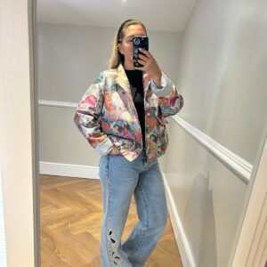 Rhianna bomber jacket