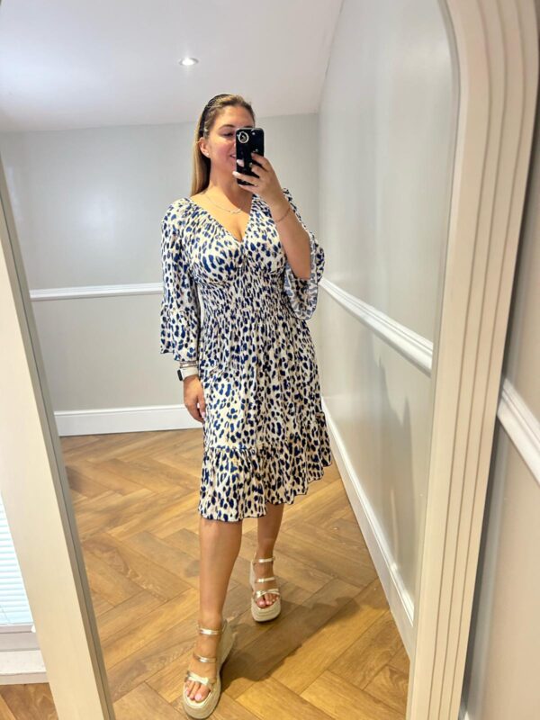 Leopard midi magic dress - Image 2