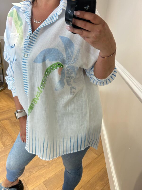 Surfing diamond shirt - Image 2