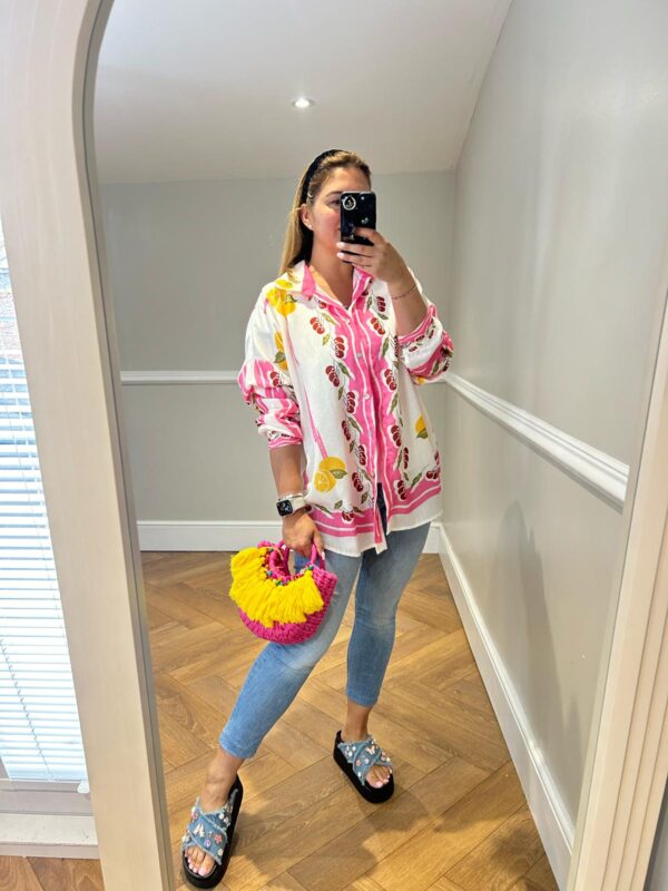 Cherry lemon shirt
