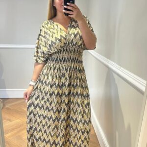 Zigzag magic dress
