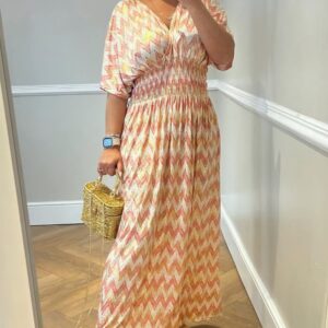 Zigzag magic dress