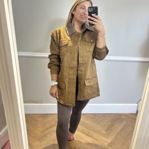 Darcy faux suede jacket