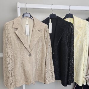 Lace blazer