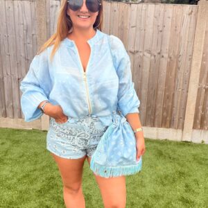 Bandana print jacket