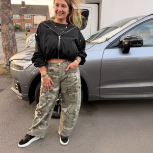Camo jeans