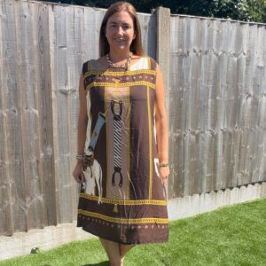 Curve inspired dress