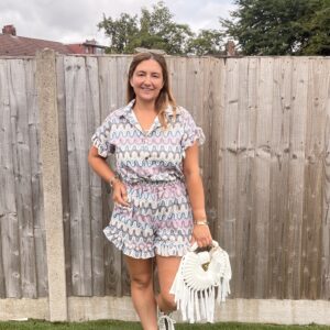 Wave frill co-ord