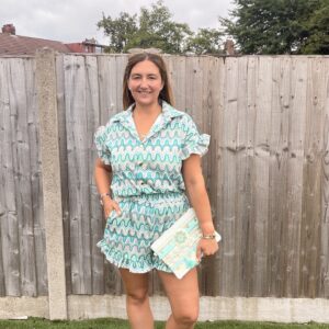 Wave frill co-ord