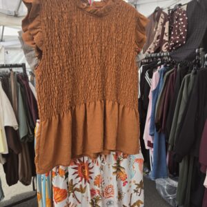 Raya Elasticated top