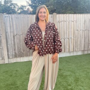 Lou polka dot jacket