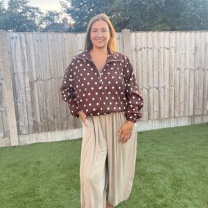 Lou polka dot jacket