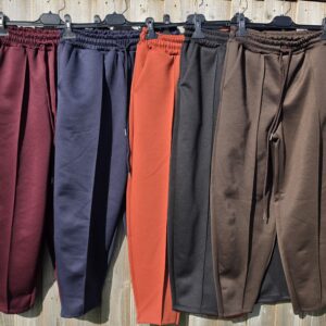 Barrel leg joggers
