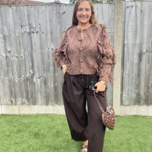 Balloon leg trousers